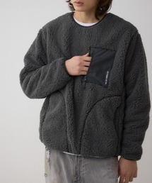AZUL by moussy | シープボア防風トップス(スウェット)