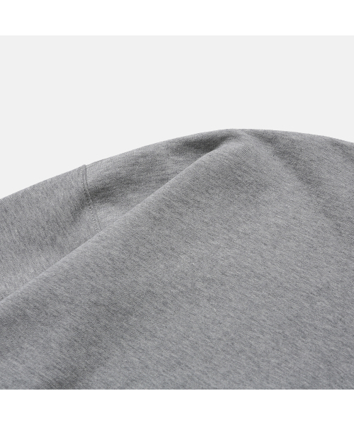 MOIF（モイフ）の「[AW25] BAGGY ZIP HOODED SWEAT / HEATHER GRAY（パーカー・メンズ・その他・1(S)/2(M)/3(L)）」の4枚目の写真