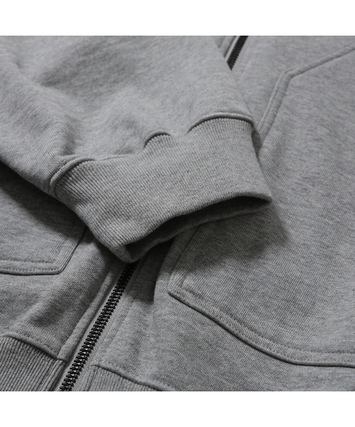 MOIF（モイフ）の「[AW25] BAGGY ZIP HOODED SWEAT / HEATHER GRAY（パーカー・メンズ・その他・1(S)/2(M)/3(L)）」の7枚目の写真