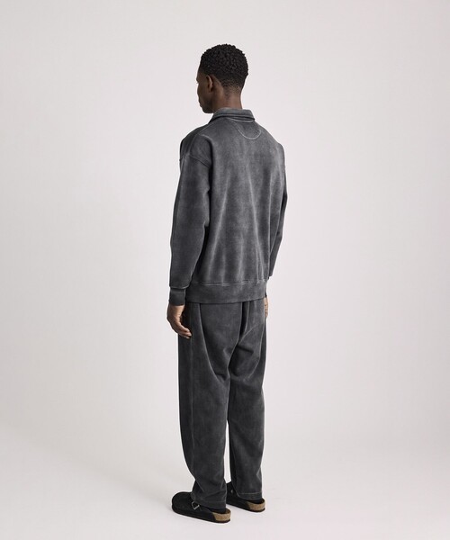 Saturdays NYC(サタデーズ ニューヨークシティ )の「Mott Relaxed Quarter Zip Surf Sweatshirt(スウェット・メンズ・ブルー/ベージュ/スミクロ・XL/M/L/S)」の12枚目の写真