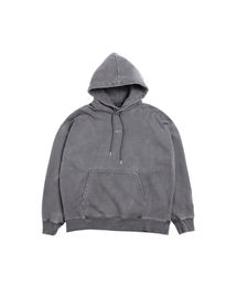 AKIA（アキア）の「980g Oversized Hoodie - Pigment Dyed [Charcoal]（パーカー）」