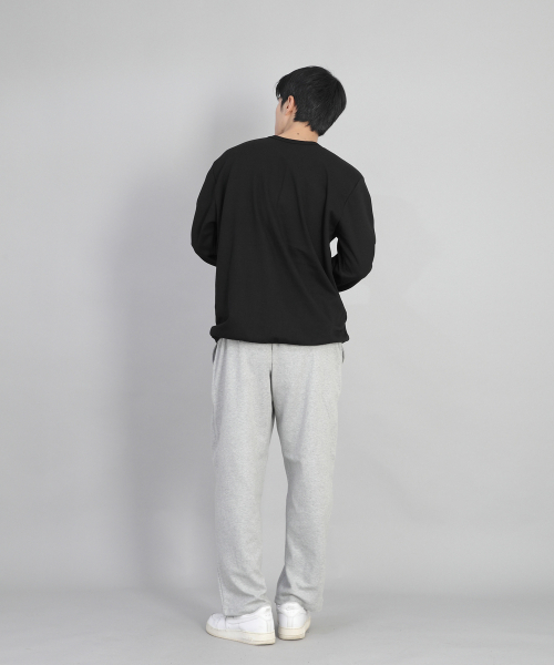 SAINTCREW(セントクルー)の「無地ワイドスウェットパンツ SWP-372 メランジグレー(スウェットパンツ・メンズ・その他・MEDIUM/LARGE/X-LARGE/XX-LARGE)」の5枚目の写真