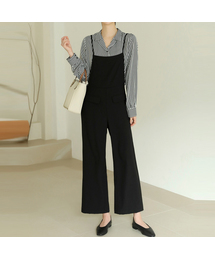 BBAEBBAE（ペッペ）の「フラップポケットワイドジャンプスーツ（つなぎ/オールインワン）」