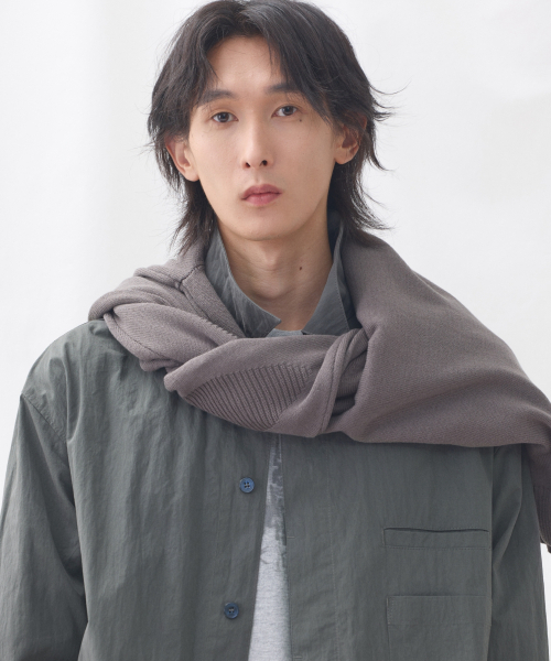 eastserviceshop(イーストサービスショップ)の「ガーデニングポケットシャツ - チャコール(シャツ/ブラウス・レディース・チャコール・SMALL/MEDIUM/LARGE)」の2枚目の写真