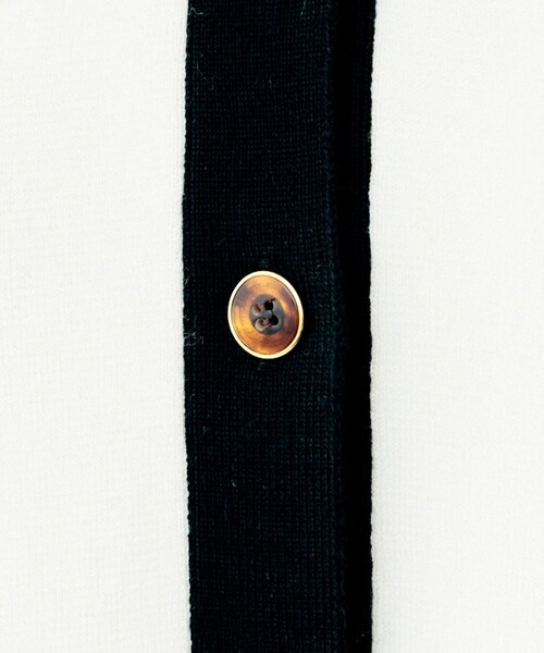 UNTITLED（アンタイトル）の「ミラノリブカーディガン（カーディガン/ボレロ・レディース・ホワイト系7/ベージュ系その他7/ブラック系4・02）」の8枚目の写真