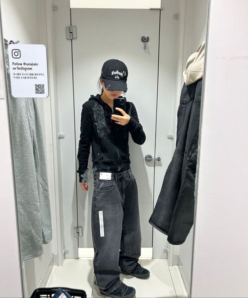 LECYTO（レシト）の「Celestial Paint Hoodie Zip-Up_[Black]（パーカー・メンズ・その他・FREE）」の7枚目の写真