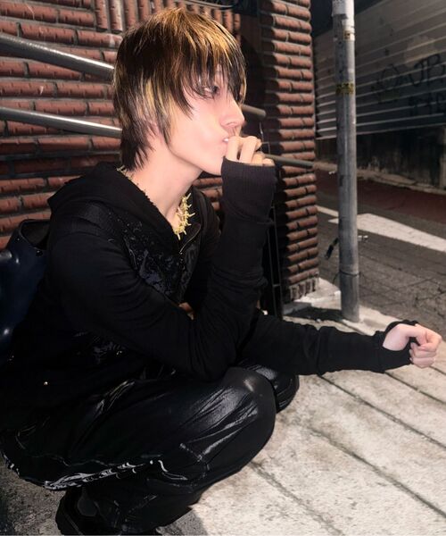 LECYTO（レシト）の「Celestial Paint Hoodie Zip-Up_[Black]（パーカー・メンズ・その他・FREE）」の3枚目の写真