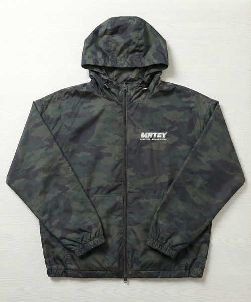 ８(eight)（エイト）の「総柄フードブルゾン（ブルゾン・メンズ・ブラック/ダークブラウン/カーキ・SMALL/MEDIUM/LARGE）」の3枚目の写真