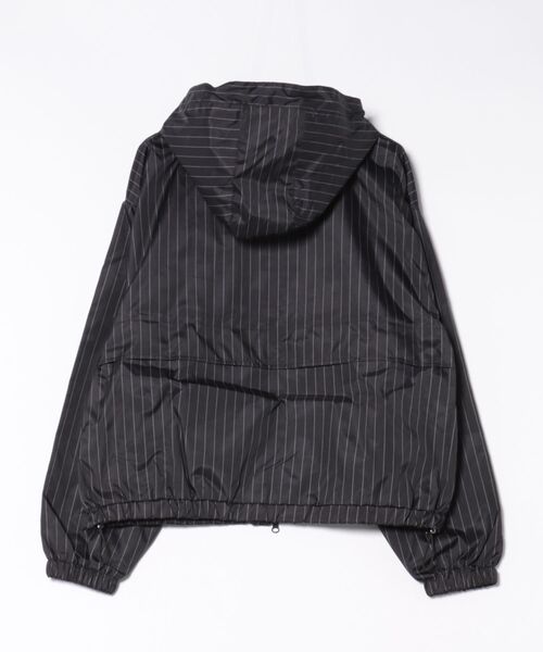 ８(eight)（エイト）の「総柄フードブルゾン（ブルゾン・メンズ・ブラック/ダークブラウン/カーキ・SMALL/MEDIUM/LARGE）」の4枚目の写真