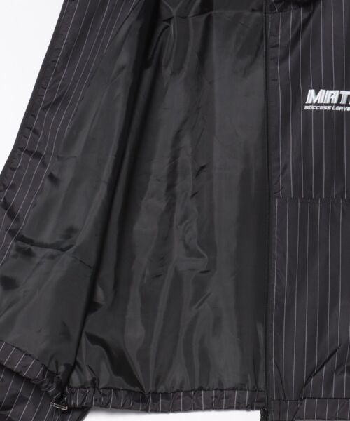 ８(eight)（エイト）の「総柄フードブルゾン（ブルゾン・メンズ・ブラック/ダークブラウン/カーキ・SMALL/MEDIUM/LARGE）」の5枚目の写真