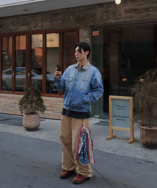 9999ARCHIVE(9999アーカイブ)の「Oblique Pocket Wide Cargo Pants(その他パンツ・レディース・ベージュ・FREE/3/2)」の13枚目の写真