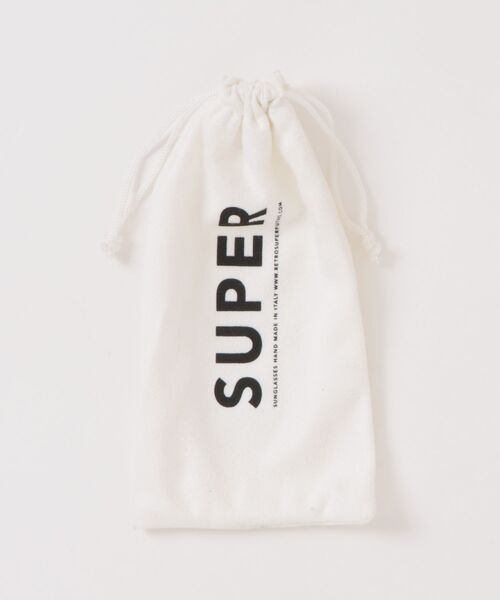 SUPER BY RETROSUPERFUTURE(スーパー バイ レトロスーパーフューチャー)の「【SUPER】FLAT TOP(メガネ・メンズ・ブラウン・FREE)」の4枚目の写真