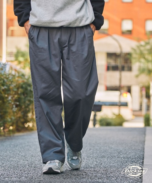 【週末限定値下げ】TOMORROWLAND × Dickies TCツイルパンツ セール】<セットアップ対応> Dickies/ディッキーズ 別注 TCツイル