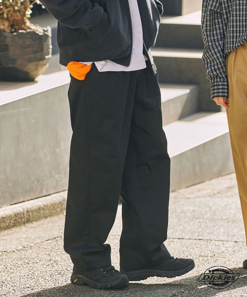 街 別冊20 1・2・3 セットアップ対応> Dickies/ディッキーズ 別注 TCツイル ツータック