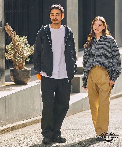 街 別冊20 1・2・3 セットアップ対応> Dickies/ディッキーズ 別注 TCツイル ツータック
