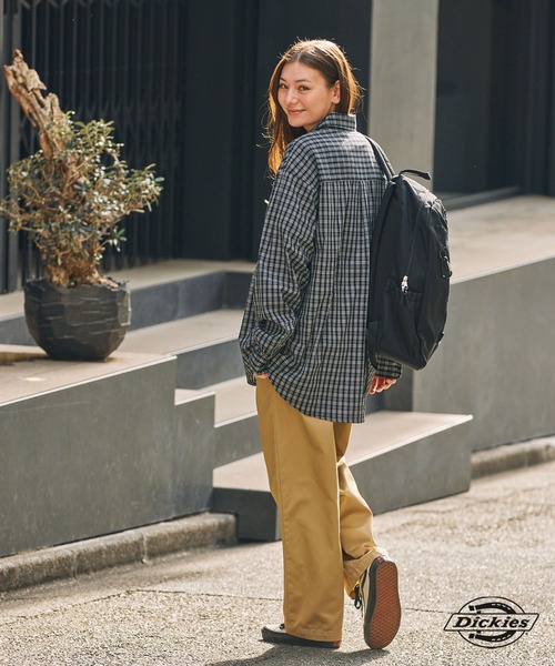 パンツ i SHII 4pocket waxed denim セットアップ対応> Dickies/ディッキーズ 別注 TCツイル ツータック