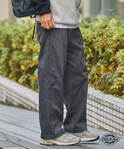 Dickies/ディッキーズ TCツイル ツータック イージーワイドストレート