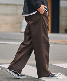 Dickies（ディッキーズ）の「<セットアップ対応> Dickies ディッキーズ 別注 TCツイル ツータック イージーワイドストレートパンツ【THE CRAFT CREW PRODUCTS】（チノパンツ）」