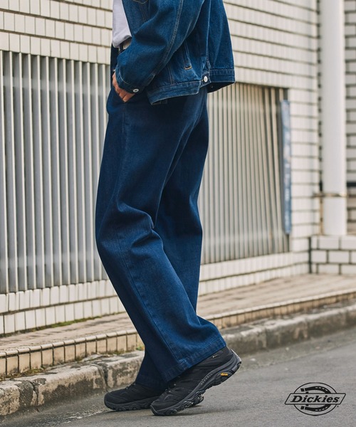 Dickies(ディッキーズ)の「<セットアップ対応> Dickies/ディッキーズ 別注 TCツイル ツータック イージーワイドストレートパンツ【THE CRAFT CREW PRODUCTS】(チノパンツ・メンズ・ダークブラウン/オリーブ/ブラック/インディゴブルー/チャコール/ベージュ・L/S/M)」の16枚目の写真