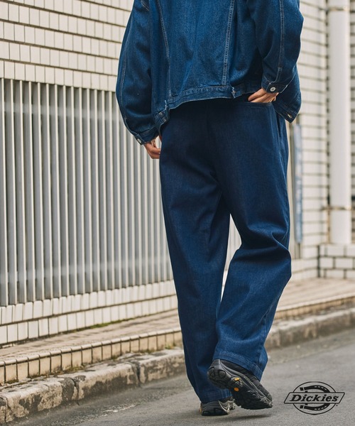 Dickies(ディッキーズ)の「<セットアップ対応> Dickies/ディッキーズ 別注 TCツイル ツータック イージーワイドストレートパンツ【THE CRAFT CREW PRODUCTS】(チノパンツ・メンズ・ダークブラウン/オリーブ/ブラック/インディゴブルー/チャコール/ベージュ・L/S/M)」の17枚目の写真