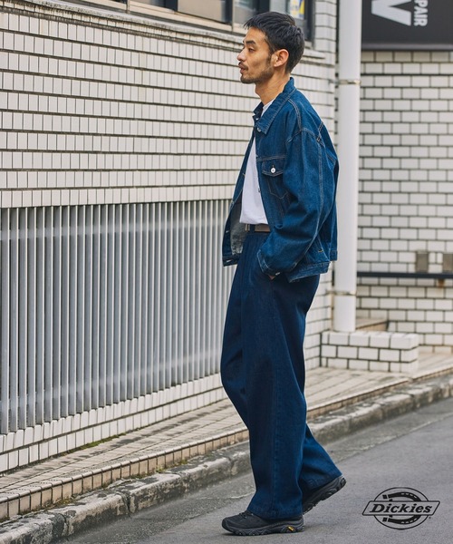 Dickies(ディッキーズ)の「<セットアップ対応> Dickies/ディッキーズ 別注 TCツイル ツータック イージーワイドストレートパンツ【THE CRAFT CREW PRODUCTS】(チノパンツ・メンズ・ダークブラウン/オリーブ/ブラック/インディゴブルー/チャコール/ベージュ・L/S/M)」の22枚目の写真