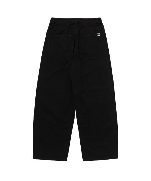 CARGOBROS(カーゴブロス)の「ヴィンテージコットンワイドカーブデニムパンツ(ブラック)(デニムパンツ・メンズ・その他・S/M/L)」の3枚目の写真