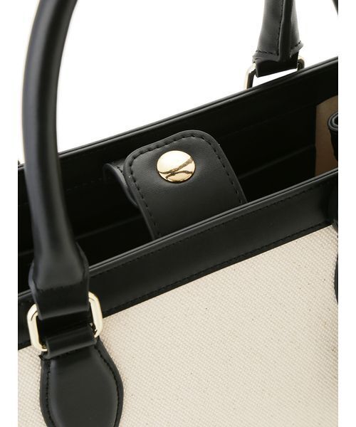 SNIDEL（スナイデル）の「バリエロゴバッグ（ハンドバッグ・レディース・その他/アイボリー/ネイビー・F）」の21枚目の写真