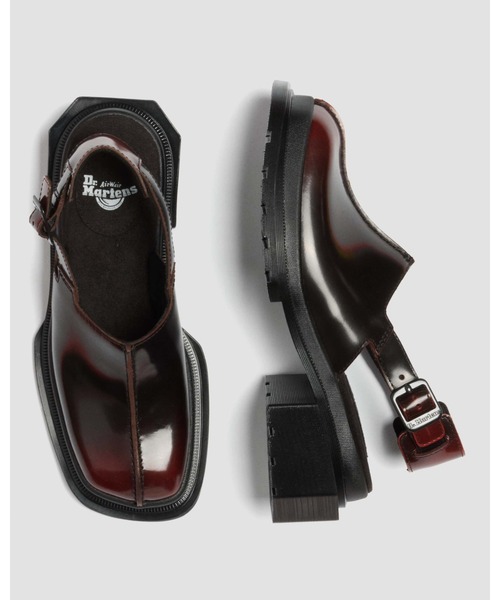 Dr. Martens(ドクターマーチン)の「Dr. Martens/ドクターマーチン MAYBOLE ミュール 42831600(サンダル・メンズ・チェリーレッド・UK4/UK3/UK5/UK6)」の2枚目の写真