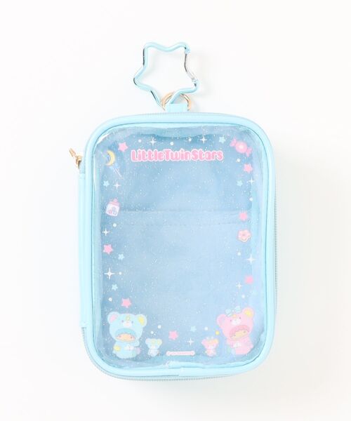 sanrio(サンリオ)の「WEGO/リトルツインスターズマルチポーチ(おもちゃ・レディース・パープル/ピンク/サックスブルー・FREE)」の3枚目の写真