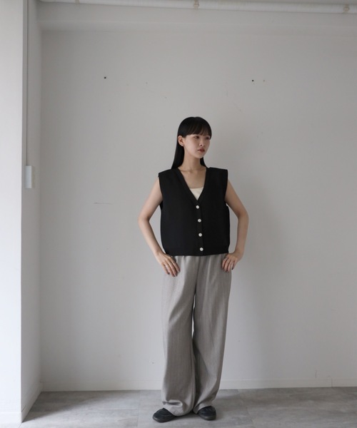 model：164cm. 着用サイズ：FREE