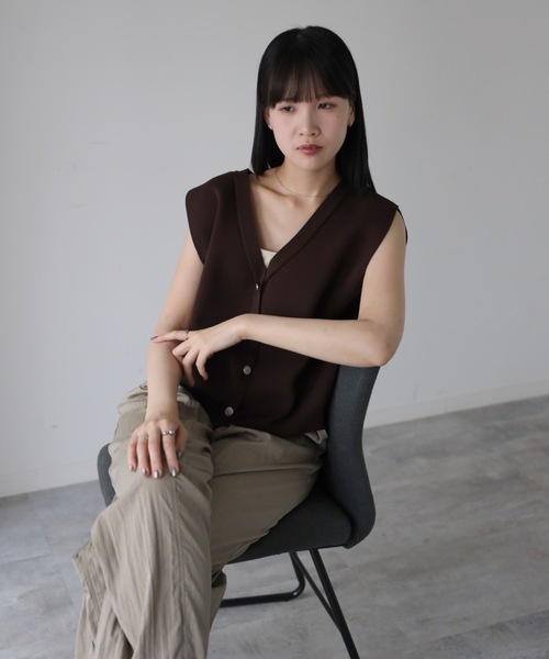 model：164cm. 着用サイズ：FREE