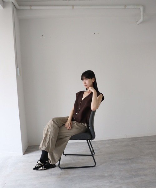 model：164cm. 着用サイズ：FREE