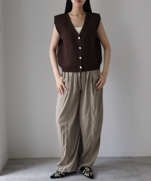 model：164cm. 着用サイズ：FREE