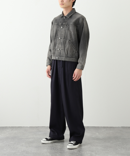 JOURNAL STANDARD(ジャーナルスタンダード)の「デニム トラッカー LOT206T(デニムジャケット・メンズ・ブラック系その他/コバルトブルー・SMALL/MEDIUM/LARGE)」の6枚目の写真