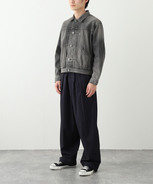JOURNAL STANDARD(ジャーナルスタンダード)の「デニム トラッカー LOT206T(デニムジャケット・メンズ・ブラック系その他/コバルトブルー・SMALL/MEDIUM/LARGE)」の7枚目の写真