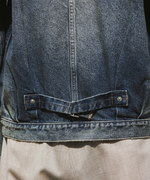 JOURNAL STANDARD（ジャーナルスタンダード）の「デニム トラッカー LOT206T（デニムジャケット・メンズ・ブラック系その他/コバルトブルー・SMALL/MEDIUM/LARGE）」の10枚目の写真