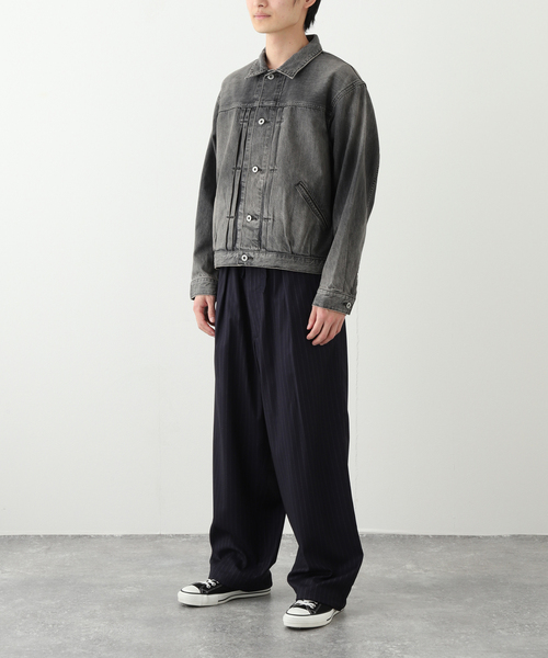 JOURNAL STANDARD（ジャーナルスタンダード）の「デニム トラッカー LOT206T（デニムジャケット・メンズ・ブラック系その他/コバルトブルー・SMALL/MEDIUM/LARGE）」の17枚目の写真