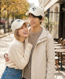 VIBGYOR | 【IZU】 NYロゴボアフリースキャップ(キャップ)