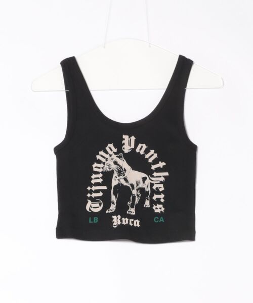 RVCA(ルーカ)の「RVCA ウィメンズ TIJUANA PATHERS TANK タンクトップ 【2026年春夏モデル】(タンクトップ・レディース・ブラック系その他・SMALL/MEDIUM)」の1枚目の写真