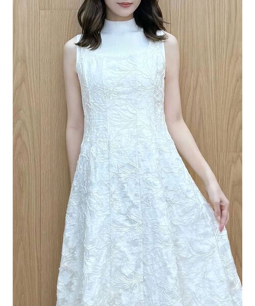 MERCURYDUO（マーキュリーデュオ）の「ノースリーブニット（ニット/セーター・レディース・ライム/ネイビー/オフホワイト/ブラック・FREE）」の5枚目の写真