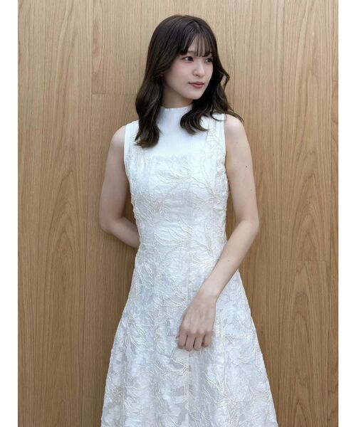 MERCURYDUO（マーキュリーデュオ）の「ノースリーブニット（ニット/セーター・レディース・ライム/ネイビー/オフホワイト/ブラック・FREE）」の6枚目の写真