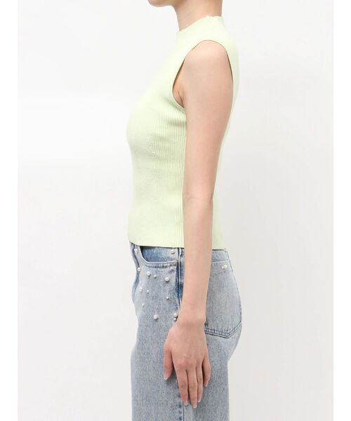 MERCURYDUO（マーキュリーデュオ）の「ノースリーブニット（ニット/セーター・レディース・ライム/ネイビー/オフホワイト/ブラック・FREE）」の17枚目の写真