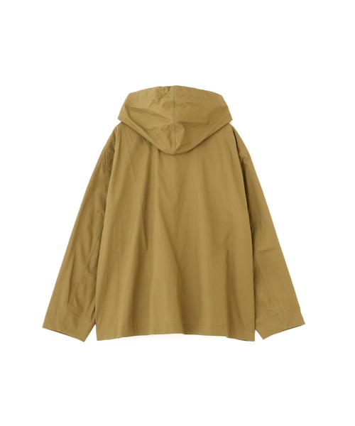 MHL.（エムエイチエル）の「WASHED SLUB COTTON TWILL（ブルゾン・レディース・ブラック/カーキ・1/2）」の9枚目の写真