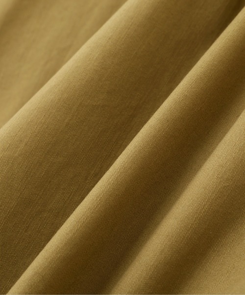 MHL.（エムエイチエル）の「WASHED SLUB COTTON TWILL（ブルゾン・レディース・ブラック/カーキ・1/2）」の13枚目の写真