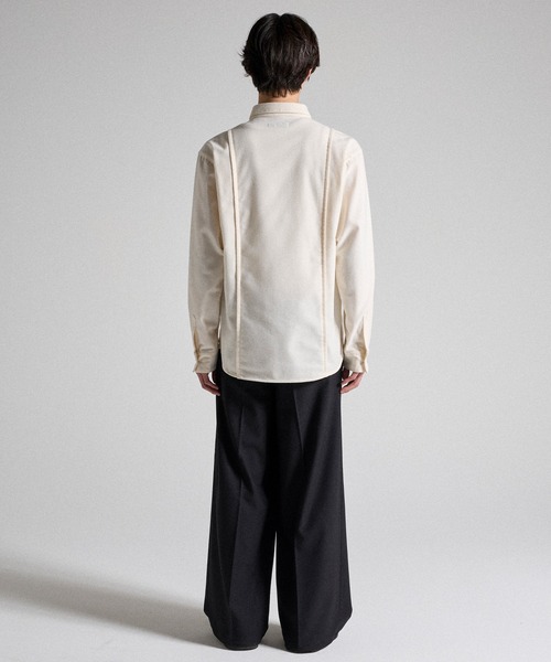 Parts Lab.(パーツラボ)の「【Parts Lab.】Basic Buggy Slacks / ベーシックバギースラックス(スラックス・メンズ・ブラック/グレー・L/M/S)」の5枚目の写真