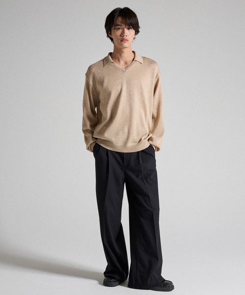 Parts Lab.(パーツラボ)の「【Parts Lab.】Basic Buggy Slacks / ベーシックバギースラックス(スラックス・メンズ・ブラック/グレー・L/M/S)」の17枚目の写真