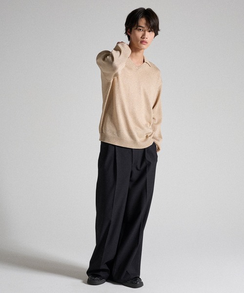 Parts Lab.(パーツラボ)の「【Parts Lab.】Basic Buggy Slacks / ベーシックバギースラックス(スラックス・メンズ・ブラック/グレー・L/M/S)」の18枚目の写真