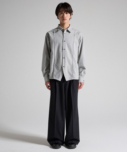 Parts Lab.(パーツラボ)の「【Parts Lab.】Basic Buggy Slacks / ベーシックバギースラックス(スラックス・メンズ・ブラック/グレー・L/M/S)」の20枚目の写真