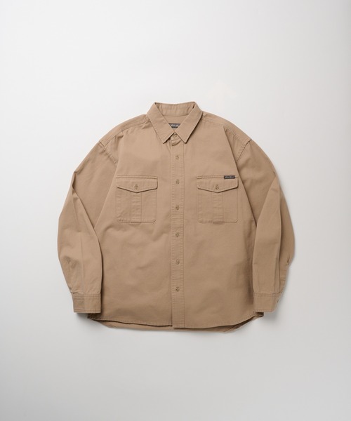 Eddie Bauer(エディーバウアー)の「ライト ツイル 長袖ワークシャツ(シャツ/ブラウス・メンズ・ブルー/ダークネイビー/ダークベージュ・XXL/XL/L/M/S)」の13枚目の写真