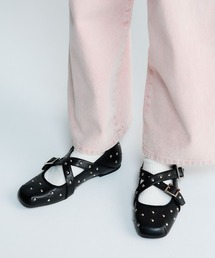 JEANASIS | スタッズメリージェーン/645736(ドレスシューズ)